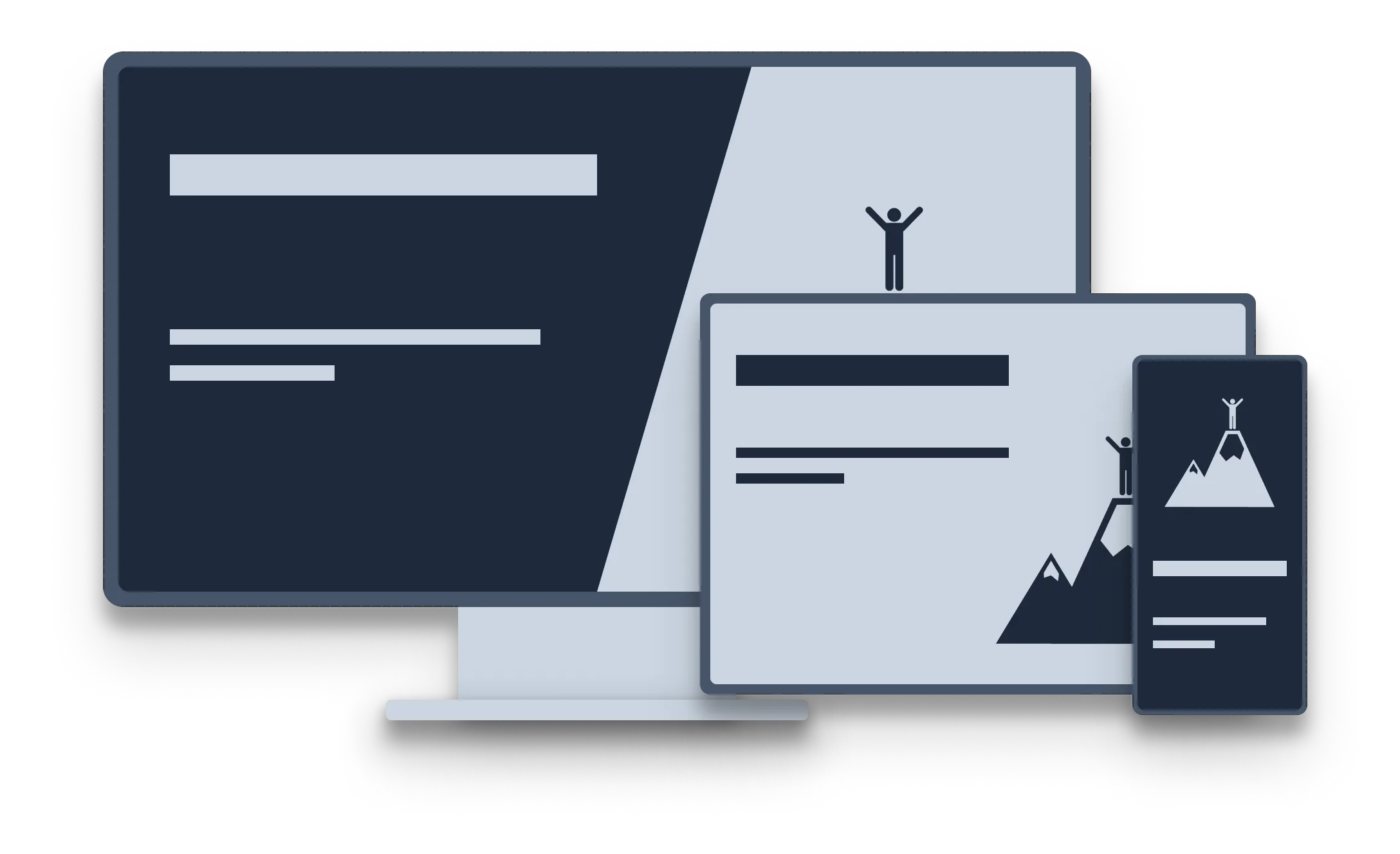 responsive design on different screen sizes